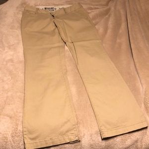 Mossimo Supply Co womens bootcut khaki pants sz 11